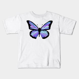 Cool Color Butterfly Kids T-Shirt